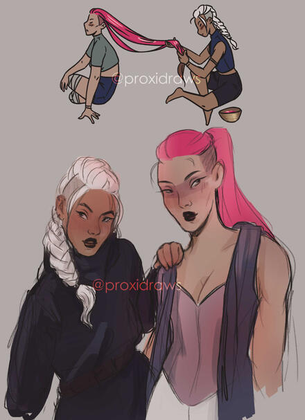 Lily and Nora